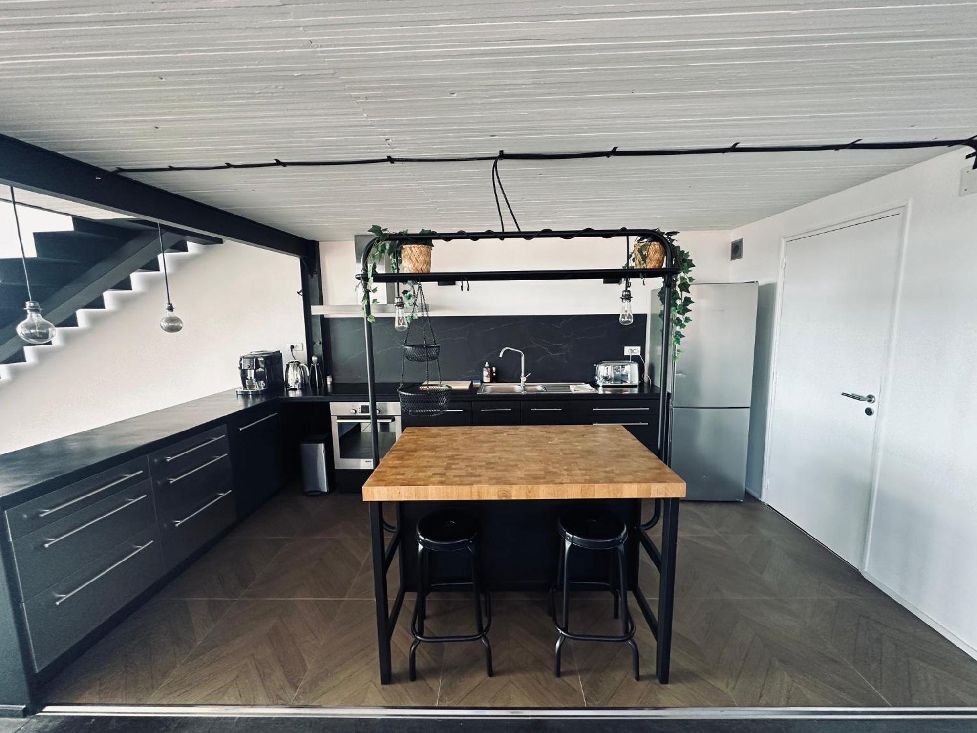 Loft Duplex And Rooftop Roubaix Exterior photo